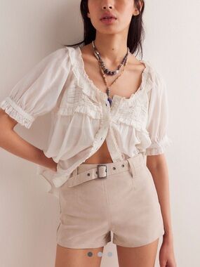 We the Free Jada Suede Micro shorts